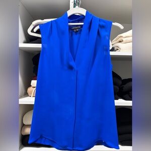 NWOT Theory Blue Sleeveless Women's Top